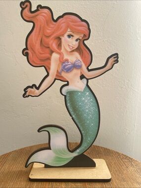 Disney Ariel Mermaid cut out 10” inches